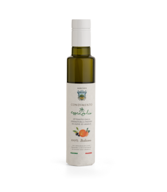 Olio ottenuto con frangitura contemporanea  di olive e arancia - 250ml