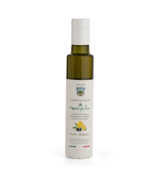 Olio ottenuto con frangitura contemporanea  di olive e limone - 250ml