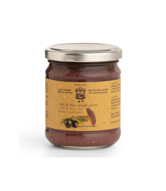 Patè olive e porcini in vasetto 180 g